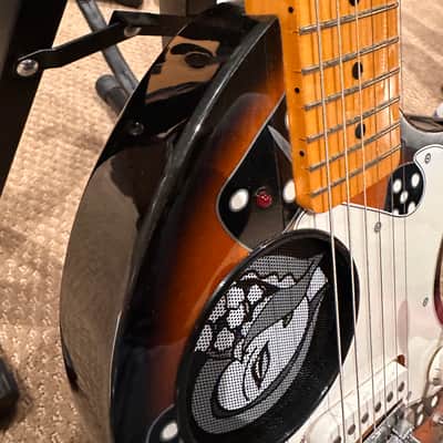 RARE! Fernandes Zo-3 Nomad ArtRock Series Eric Clapton  Domino -SUNSHINE LOVE inspired Electric Guitar image 8