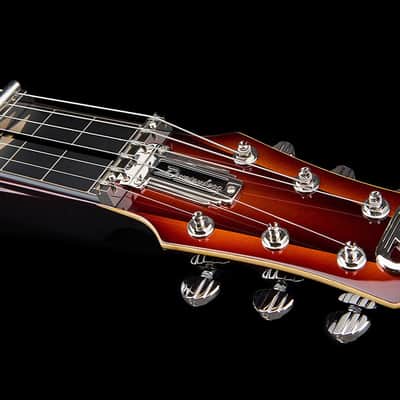 Duesenberg Fairytale Lapsteel in Goldburst with Hard Case image 3