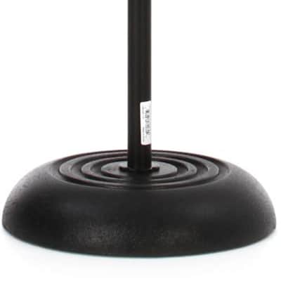 On-Stage MS7201B Round Base Microphone Stand image 1