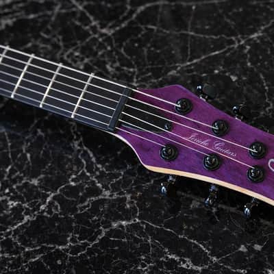 Jericho Guitars Edge 6 NT Purple Spalted Maple 25.75" 2026 - Open-Pore image 3