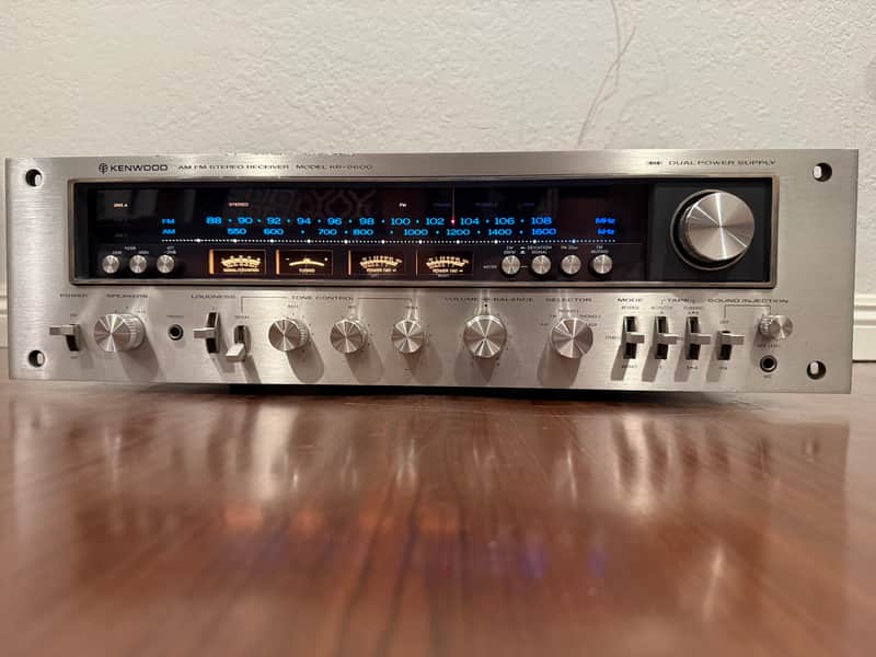 Kenwood  KR-9600 Vintage Flagship AM/FM Stereo Receiver Recapped image 1
