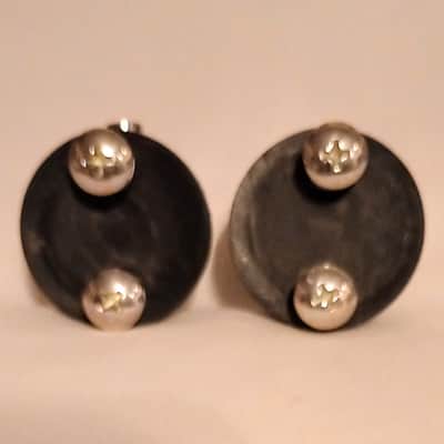 DW DESIGN SERIES MINI TURRET LUGS PAIR (2) - CHROME - FREE SHIP TO C-USA! image 5