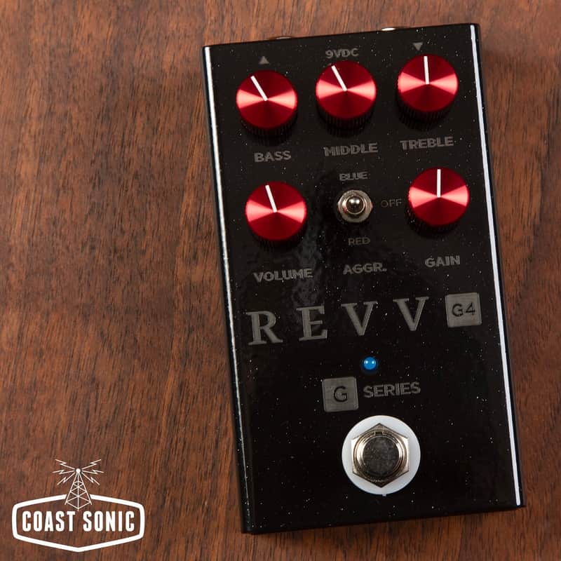 Mint Revv Amplification G4 Distortion Limited Edition Black Sparkle image 1