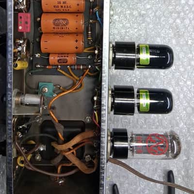 1956 Fender Harvard Model 5F10 – Rare Vintage Tube Amplifier (Serial H-00240 FI) image 14