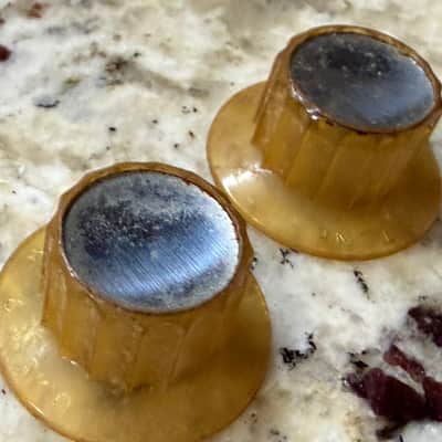 Guild / Kay 2 Gold Knobs Volume Tone 60s image 4