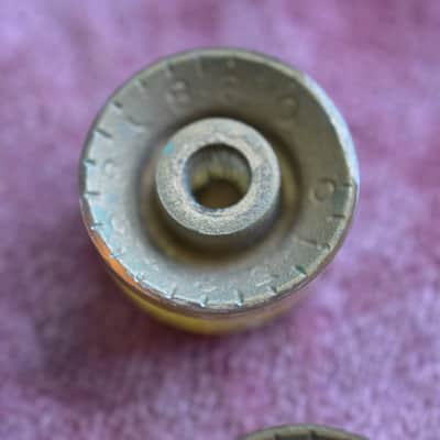 Vintage 1955 Gibson Gold Barrel Knobs Les Paul Goldtop 1954 Standard 1953 ES-175 image 13