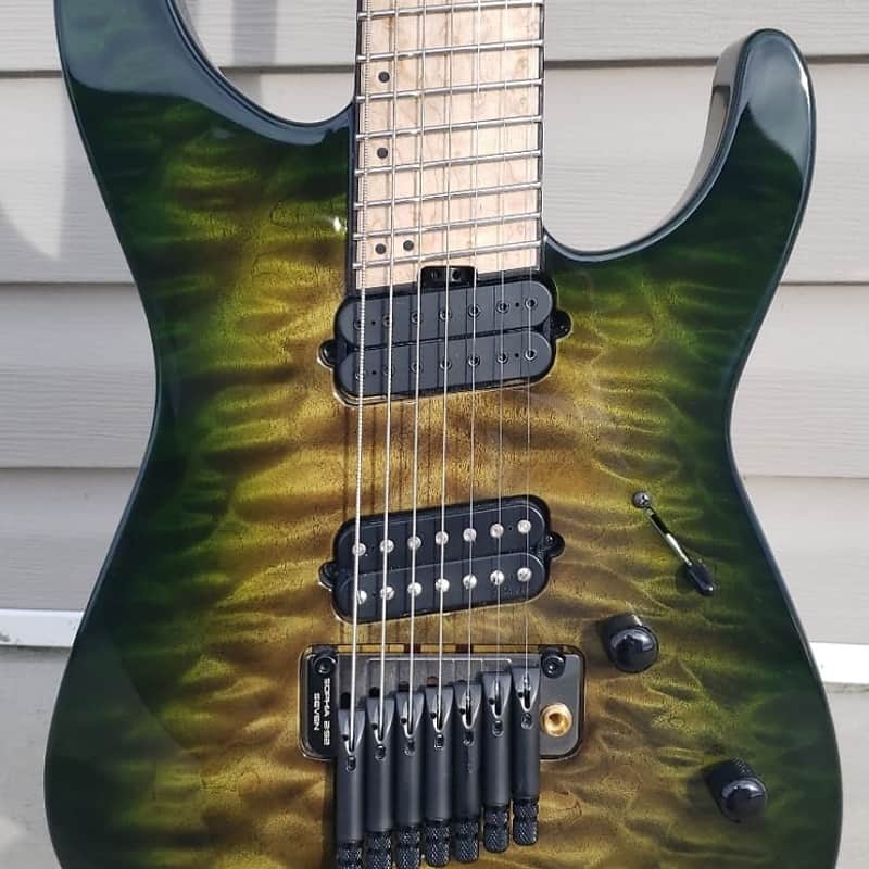 Jackson Masterbuilt By Joe Williams 2019 NAMM SHOW MULTISCALE SOLOIST 2019 Zilla Burst image 1