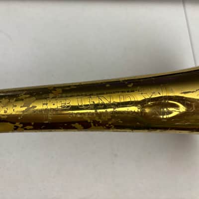 Selmer/Bundy Student Tenor Trombone - SN 583370 - Fair condition, King 12C, case & kit image 3