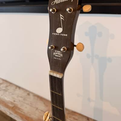 1950s-1960s Harmony Reso-Tone 5-String Openback Banjo – Made in USA, One-Owner "Closet Classic" image 3