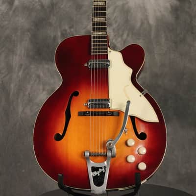 Silvertone Aristocrat electric archtop w/Bigsby 1950s image 2