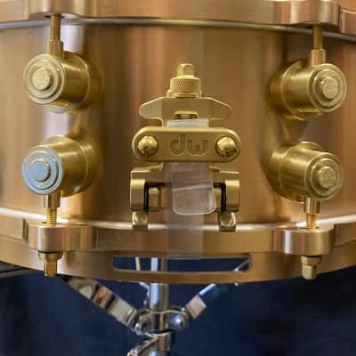 DW - 5x14" True Cast Bronze Snare Drum, New in Case, #069 2010's image 11