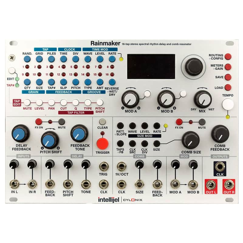 Intellijel Cylonix Rainmaker 16-Channel Delay and Resonator Eurorack Synth Module image 1