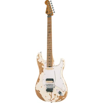 Charvel Henrik Danhage Limited Edition Signature Pro-Mod So-Cal Style 1 HS FR M, Maple Fingerboard, White Relic image 3