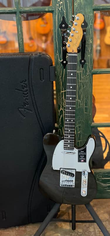 Fender American Ultra II Telecaster SS Electric Guitar in Texas Tea Burst w Case image 1