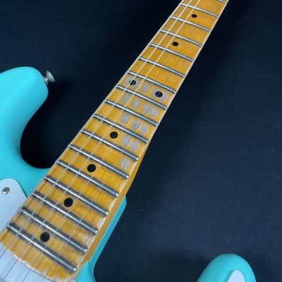 Fender Custom Shop Limited Edition Fat '50s Strat Relic - Super Faded Aged Sea Foam Green image 10