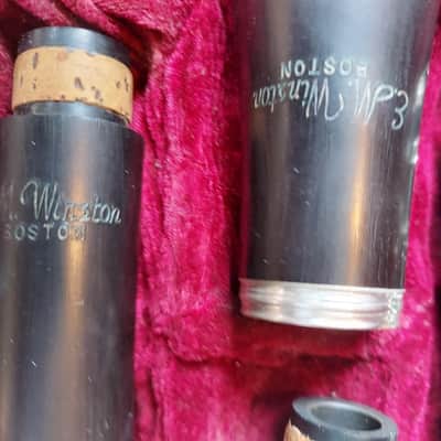 E. M. Winston Boston Clarinet, USA, with case image 4