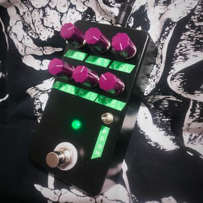 Wipeout FX Modet T preamp overdrive/distortion 2025 - Black/green/purple image 4