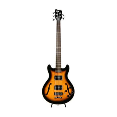 Warwick RockBass Star Bass, 5-String - Vintage Sunburst Transparent High Polish image 6