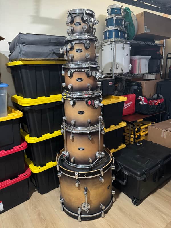 PDP FS Series PDP FS Series Birch 8/10/12/14/16/22 Tobacco Burst Shell Pack