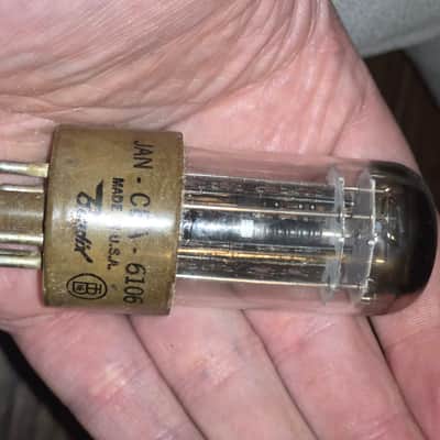 Ultra-Rare Bendix 6106 Red Bank Vacuum Tube – Military/Aerospace Grade (5Y3WGT Upgrade) image 6