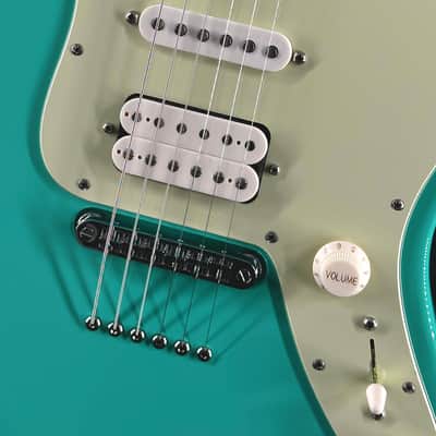 Open Box Demo Suhr Ian Thornley Signature Series Classic JM in Seafoam Green with Stoptail Bridge image 2