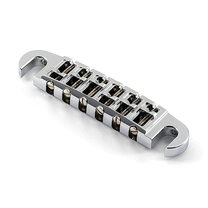 ABM 3024 Adjustable Wraparound Bridge Tailpiece (Chrome, Aluminium) image 1