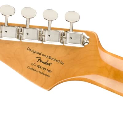 Squier Classic Vibe '50s Stratocaster Electric Guitar Maple FB, Black image 15