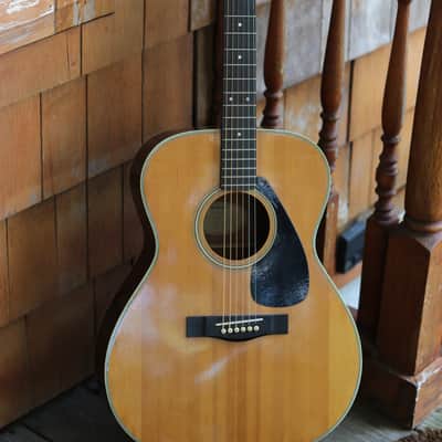 Yamaha sj-180 acoustic guitar - natural image 1