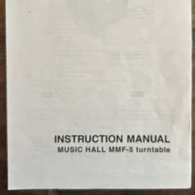 Music Hall MMF-5 Turntable early-2000s - Black image 8