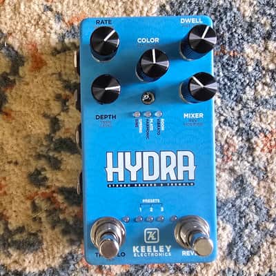 Keeley Hydra Stereo Reverb & Tremolo 2020 - Present - Blue image 1