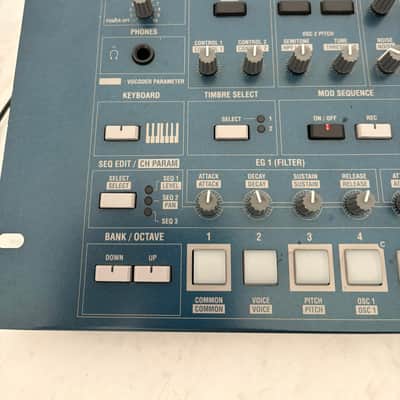 Korg MS2000R 2000s - Blue image 2