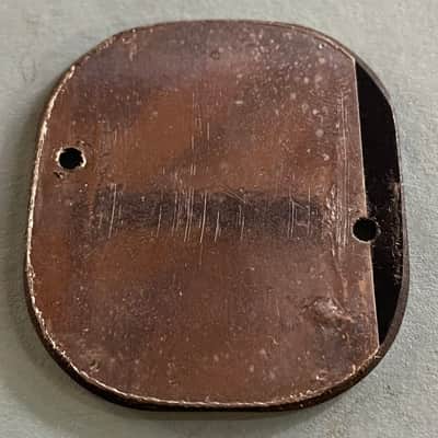 1989 Ibanez MIJ Japan Toggle Switch Cover W/ Screws For RG570 RG550 RG560! P134 image 2