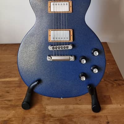 Gibson Les Paul Studio 100th Blue Sparkle custom paint image 12