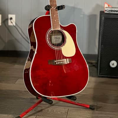 Takamine JJ325SRC, John Jorgenson, Gloss Red Stain W/ Free Shipping image 1