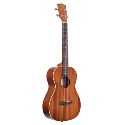 Mint Kala KA-B Mahogany Baritone Ukulele Bundle with KALA Klipz Blue Clip-On Tuner & Polishing Cloth â€“ All-Mahogany Construction, Warm Tone, Chrome Die-Cast Tuners, Ideal for Beginners & Pros image 3