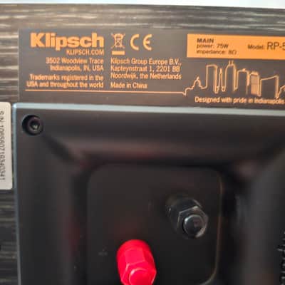 Klipsch RP-500M II Bookshelf Speakers - High-Fidelity Sound, Ebony (Pair) image 5