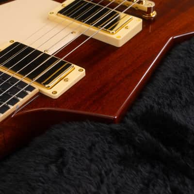 Dean USA Zero Pickguard Limited Edition Electric Guitar, Ebony Fingerboard, Mahogany Gloss Natural image 7