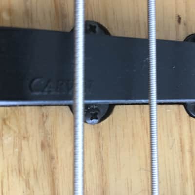 Warmoth J Bass Guitar With 1997 Carvin Active Pickup System & Levy's Gigbag image 15