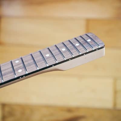 Telecaster Neck – Maple & Rosewood | Unfinished | 21 Frets | Bone Nut image 10