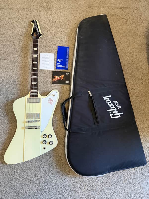 2013 Gibson Firebird V Vintage White