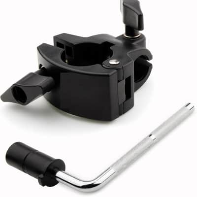 Electronic Drum 4-Way Clamp + L-Bracket Kit - 38mm to 22mm Adapter image 1