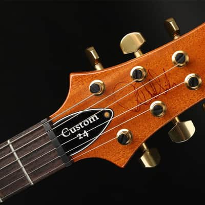 PRS Headstock Signature Custom 24 10 Quilt Top, 59/09s, Pattern Thin in Armando's Amethyst #193620 with Case - Pre-Owned image 7