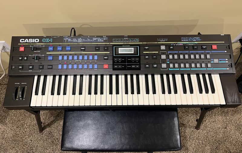 Vintage Casio CZ-1 61-Key Synthesizer (1986) image 1