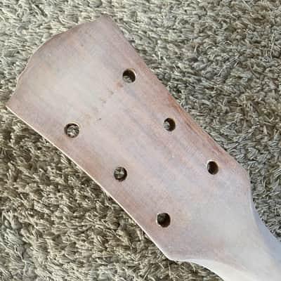 DIY Project Mahogany Double Cutaway Guitar Body with Neck, Rosewood Fingerboard image 8