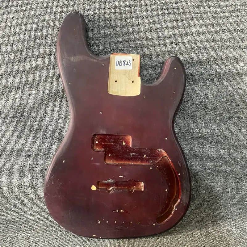 Red 4 String Precision Bass Style Body image 1