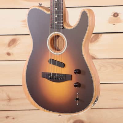 Fender Acoustasonic Player Telecaster - Shadow Burst - MXA2214942 image 3