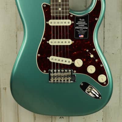 DEMO Fender American Professional Classic Stratocaster - Faded Sherwood Green Metallic (662) image 1
