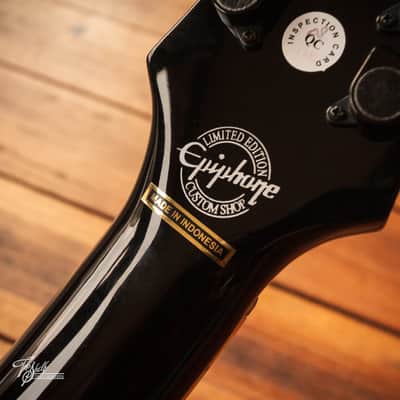 Epiphone Matt Heafy Les Paul Custom 7-String Black 2014 image 8