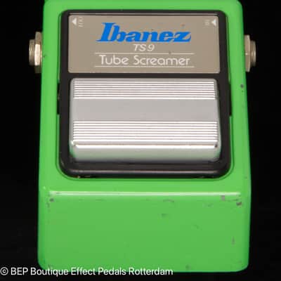 Ibanez TS-9 Tube Screamer Japan 90's re-issue s/n 204545 with JRC1458D op amp image 8