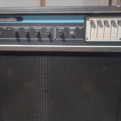 Vintage Acoustic Control Corp Model 125 2x12 Combo Amp - 1970’s Made In USA - Original Footswitch Included image 7